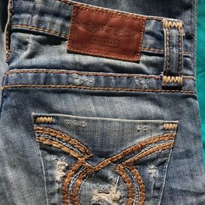 Big Star Jeans "Liv" size 27 Light Blue 31 inseam